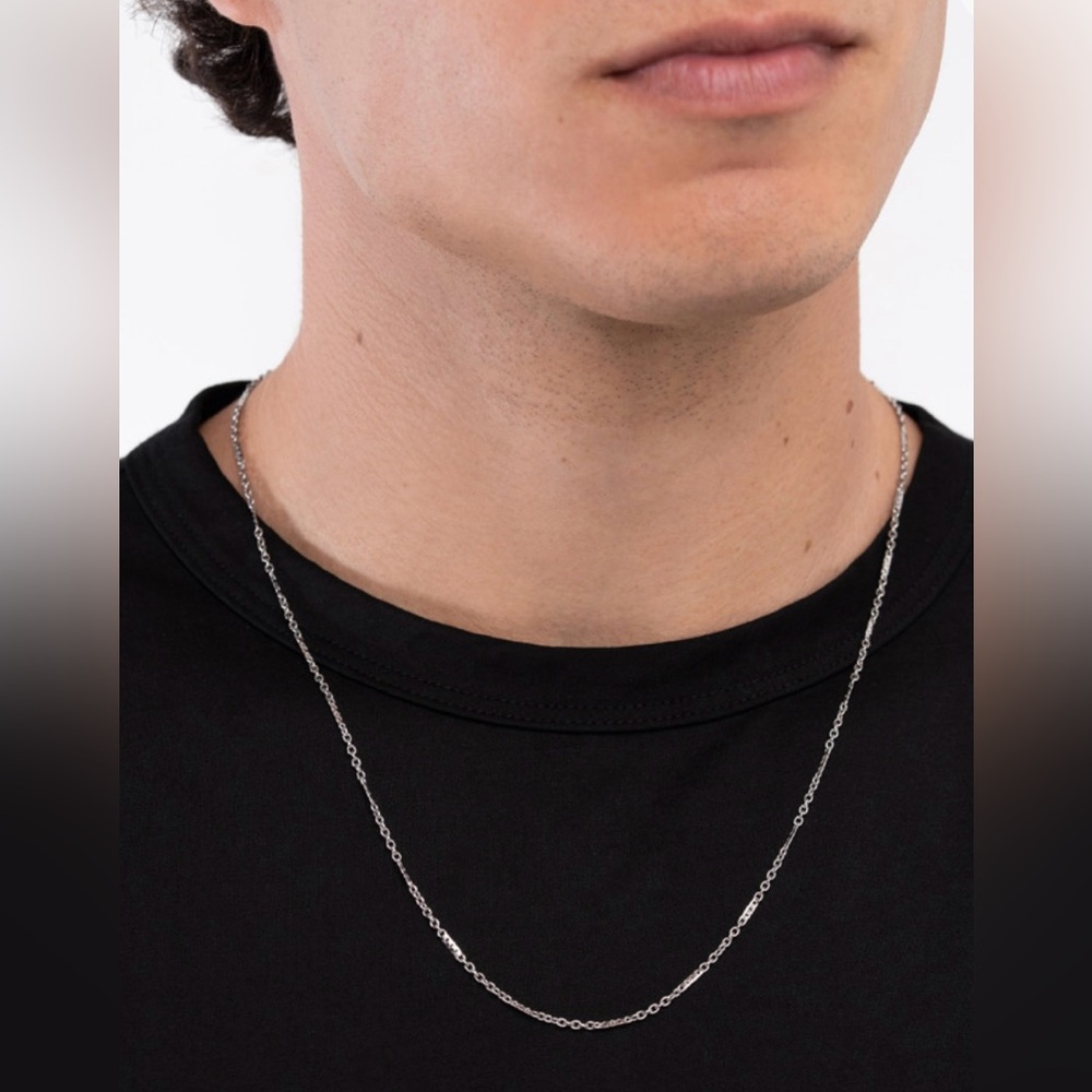 No Drama - Silver Necklace